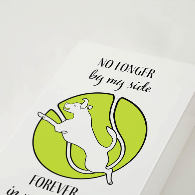 Shadowbox Pet Urn Forever Tennis Ball