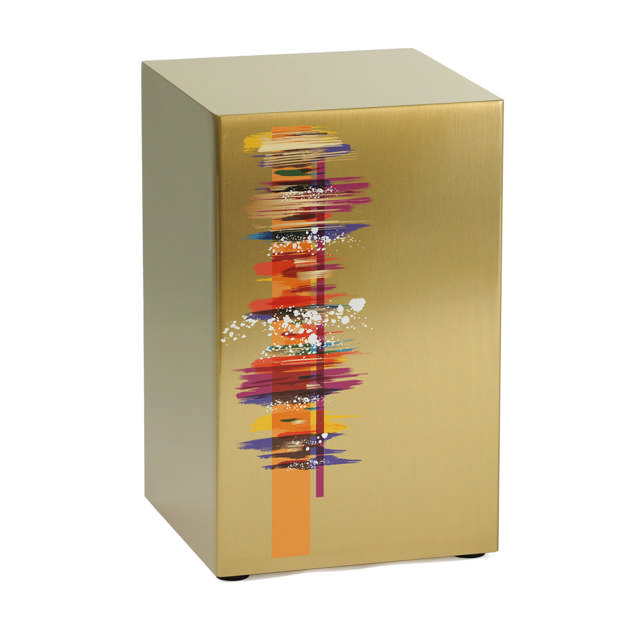 Life Canvas Painter Bronze, Full Size Urn