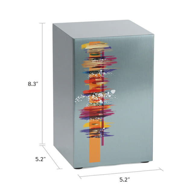 Life Canvas Painter Pewter, Full Size Urn