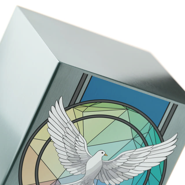 Life Canvas Dove Pewter, Full Size Urn