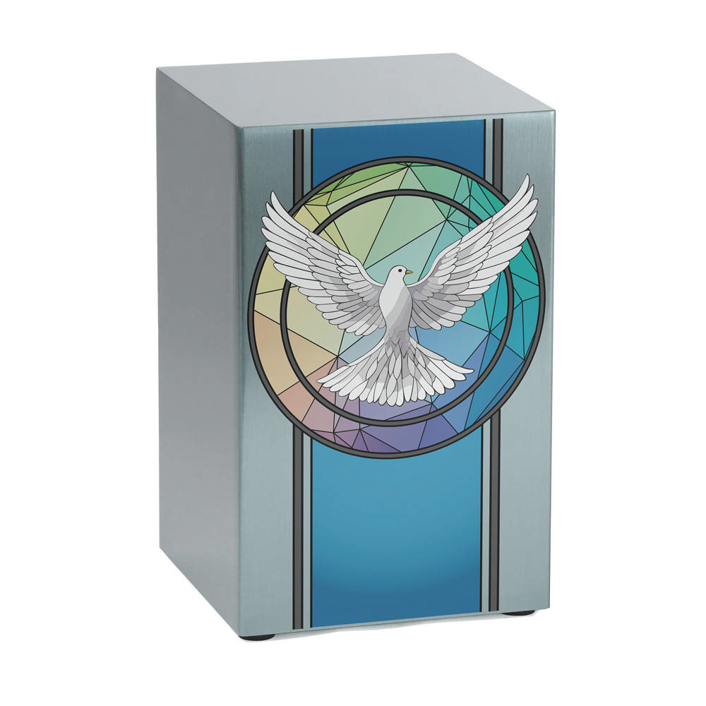 Life Canvas Dove Pewter, Full Size Urn