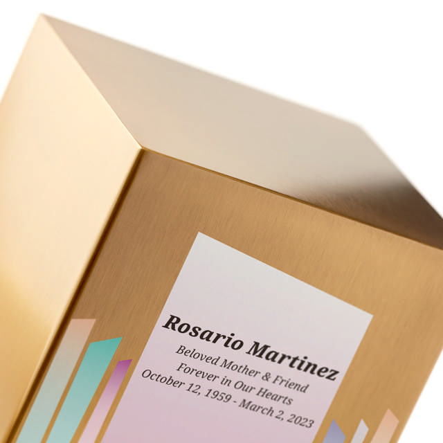 Life Canvas Butterflies Bronze, Full Size Urn