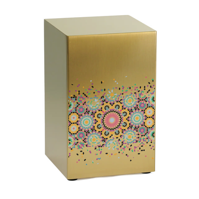 Life Canvas Mosaic Bronze, Full Size Urn