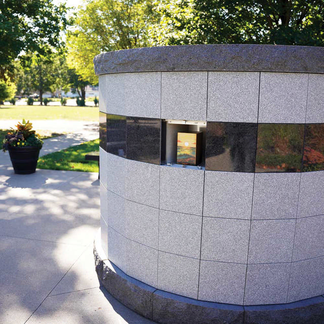 Life Canvas Ocean Landscape Bronze, Full Size Urn