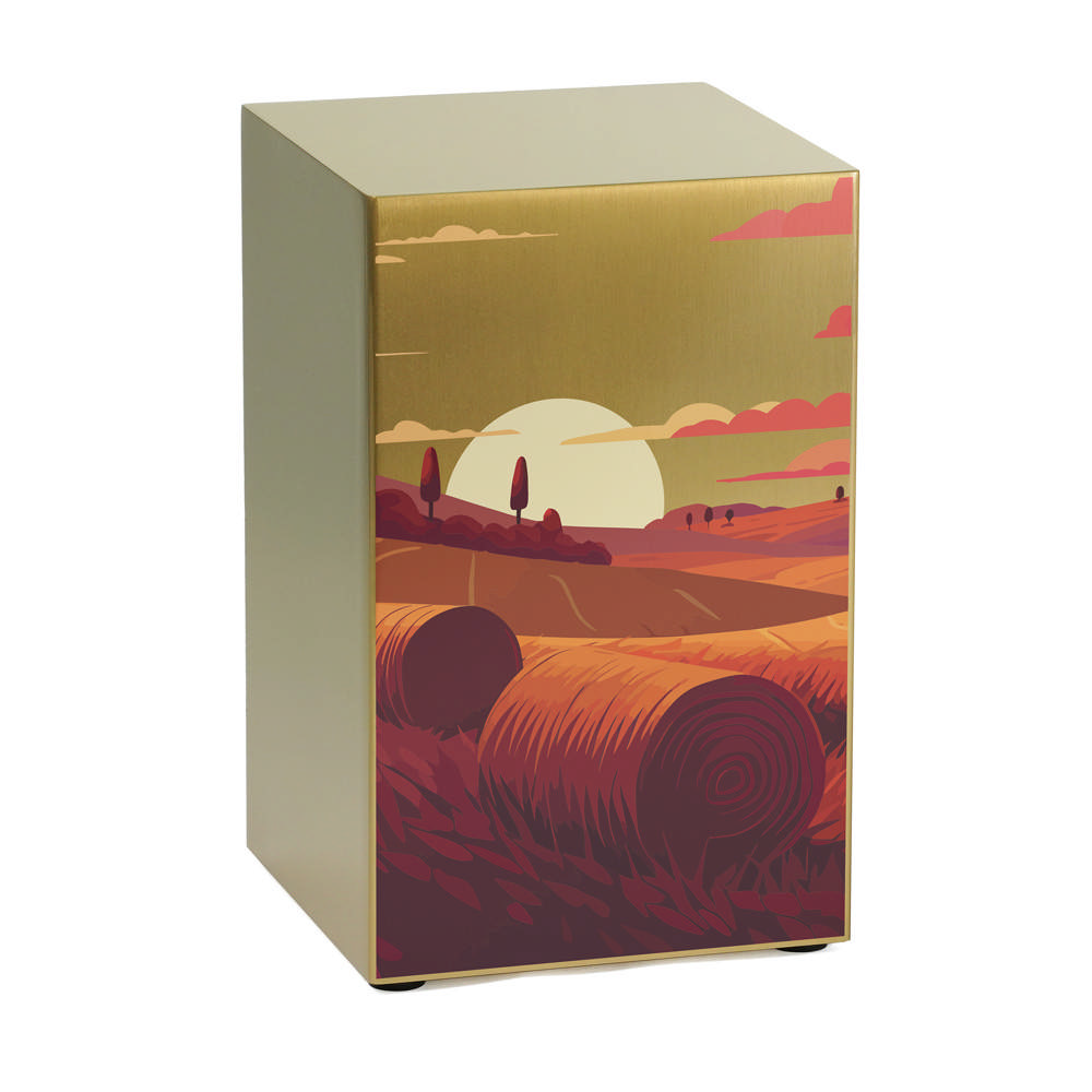 Life Canvas Prairie Landscape Bronze, Full Size Urn