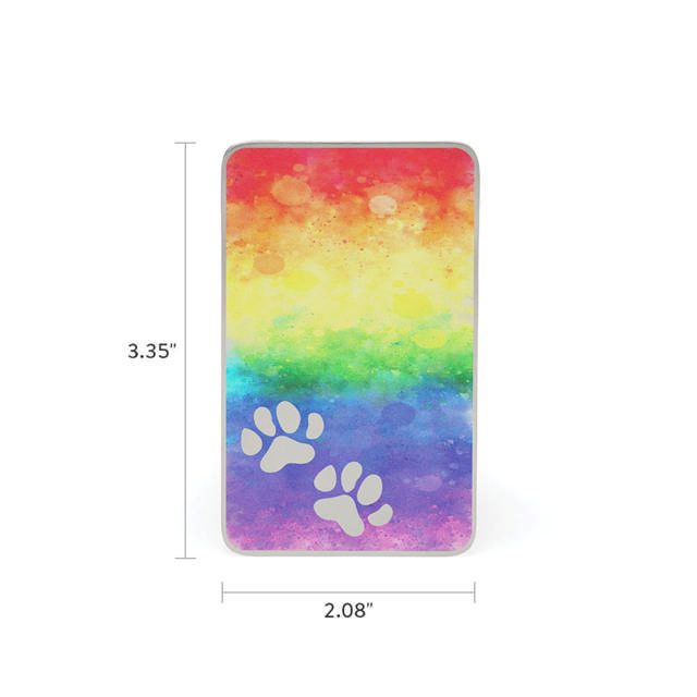 Rainbow Bridge Pet Memorial Card