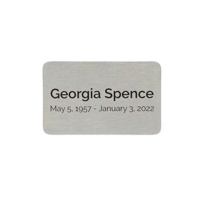 Life Canvas Memorial Card Mandala