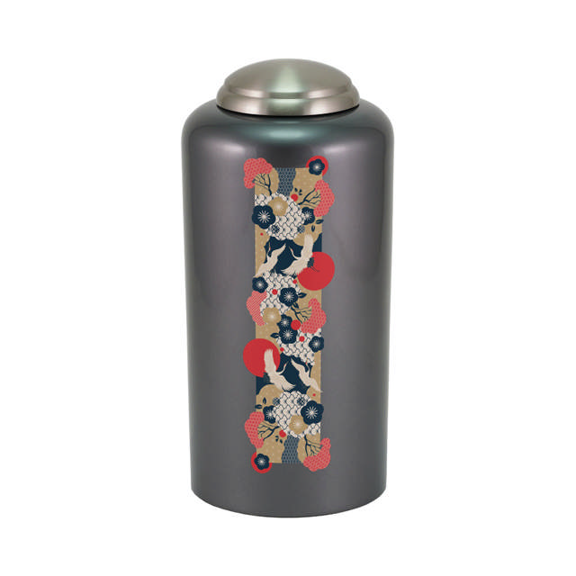 Enchanted Essence Cranes, Dark Grey