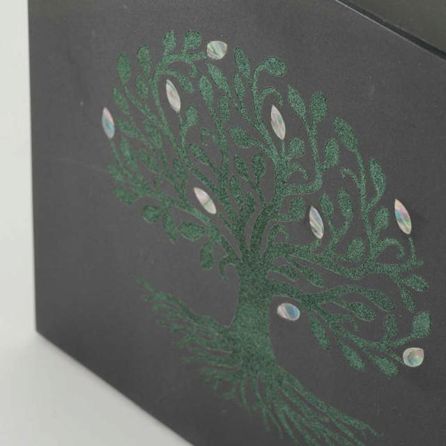 Monumental Memorials Tree of Life Green Black