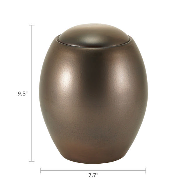 Serene Reflections Antique Metallic, Full Size Urn