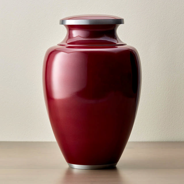 Camden Garnet, Extra Large Urn