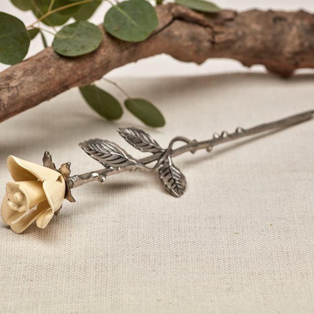 Rose Keepsake Yellow