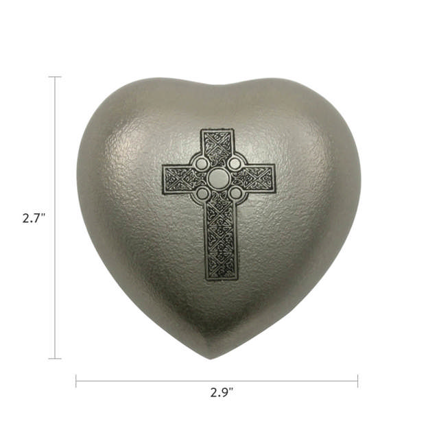 Celtic Cross Heart Keepsake