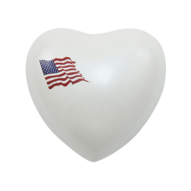 Classic Color Flag Heart Keepsake