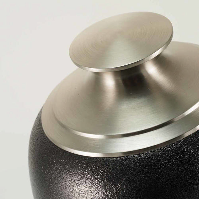 Luna Textured Slate, Full Size Urn