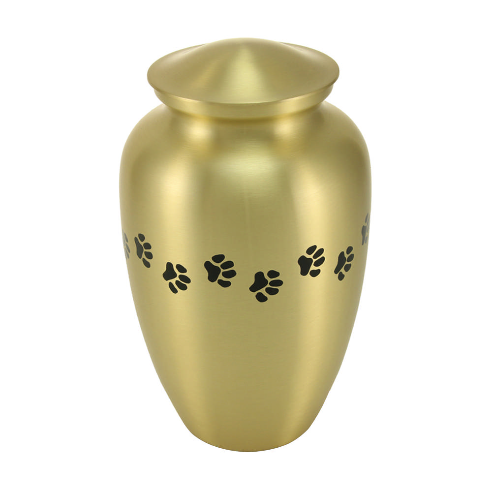 Classic Paw Brass, Family Pet Urn