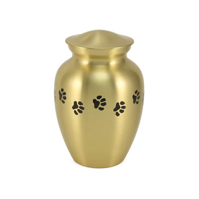 Classic Paw Brass, Small Urn