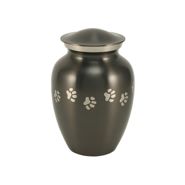 Classic Paw Slate, Small Urn