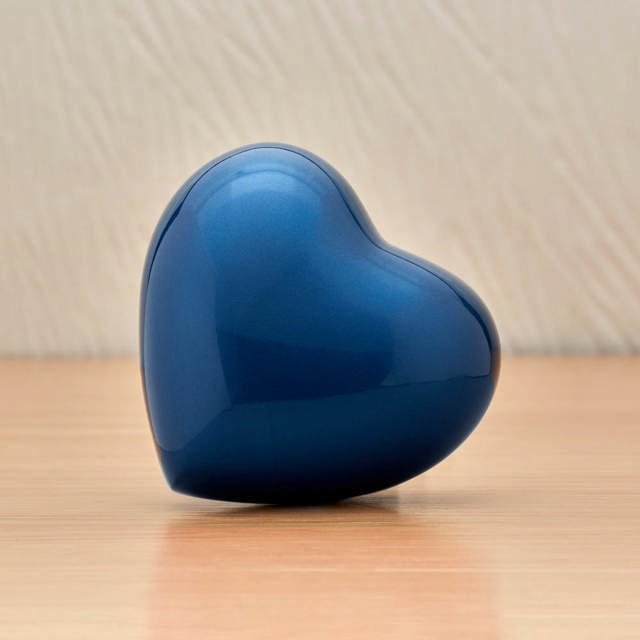 Arielle Sky Blue Heart Urn