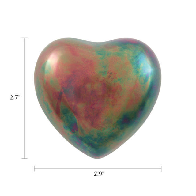 Classic Raku Heart Keepsake