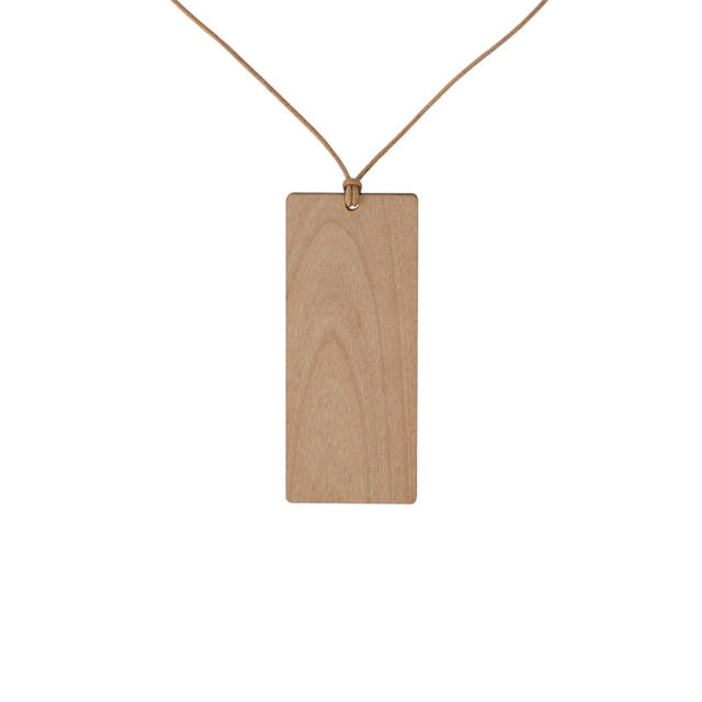 Woodland Pendant Feather