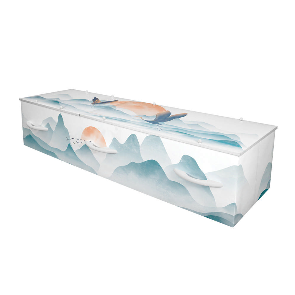 LifeArt Eternal Peace Cranes Cremation Container