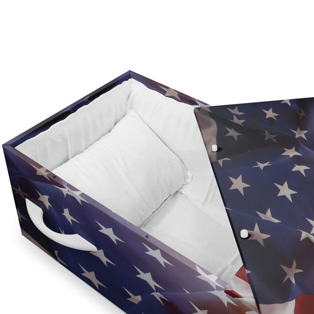 LifeArt Stars and Stripes Cremation Container