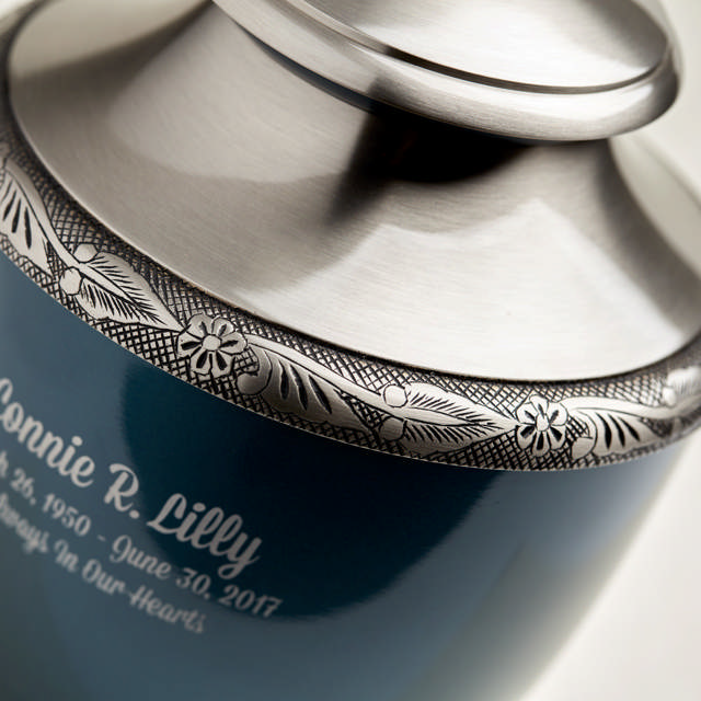 Artisan Indigo, Full Size Urn