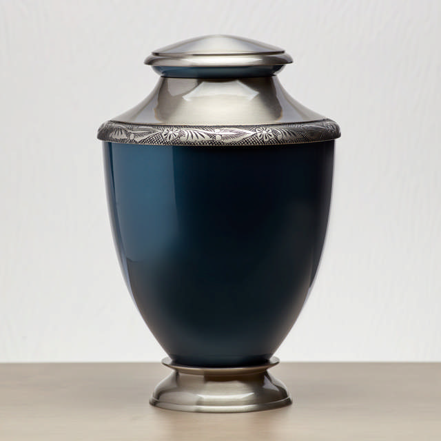 Artisan Indigo, Full Size Urn