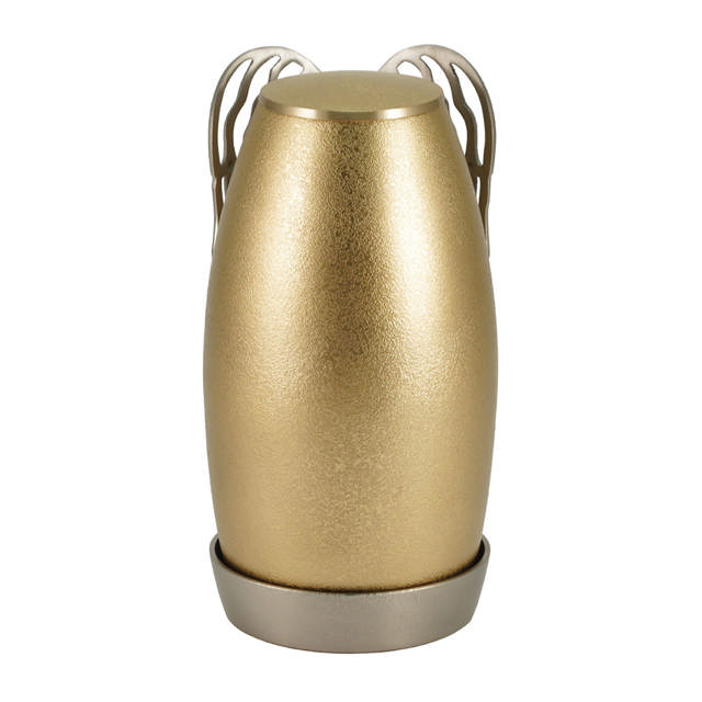 Arabella Wings Textured Bronze/Pewter, Full Size Urn