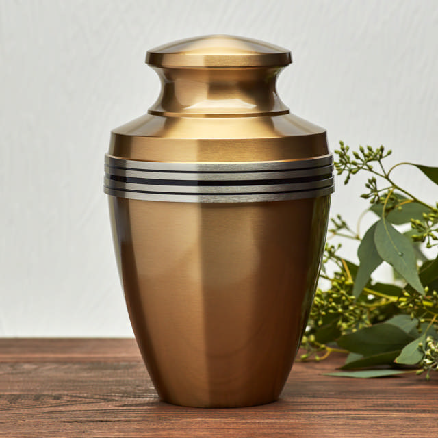 Grecian Brushed Bronze, Full Size Urn