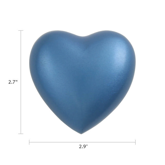 Monterey Blue Heart Keepsake