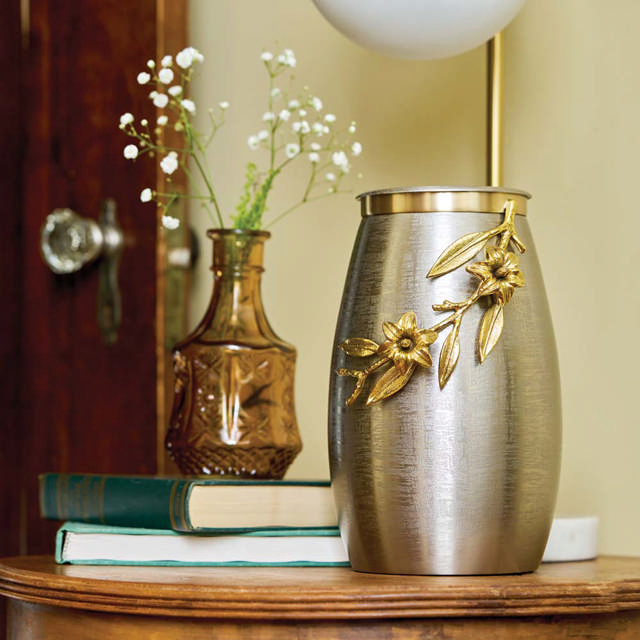 Windsong™ Lily Pewter/Bronze, Full Size Urn