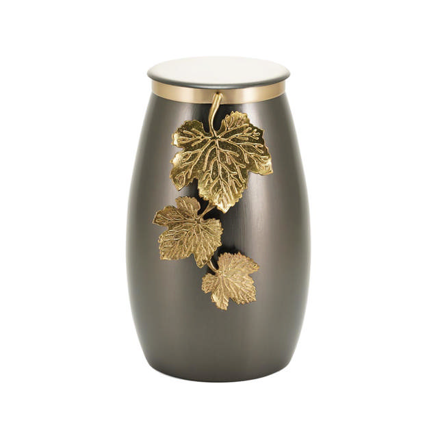 Windsong™ Leaves Slate/Bronze, Full Size Urn