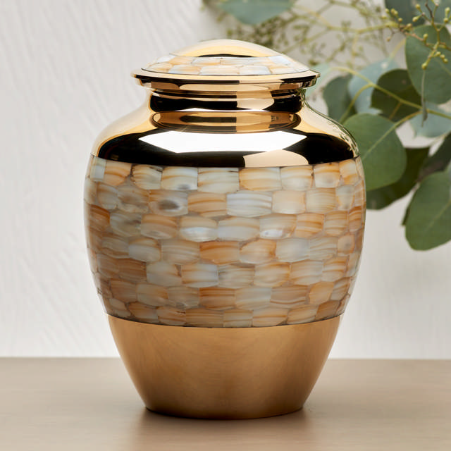 Elite Mother of Pearl, Full Size Urn