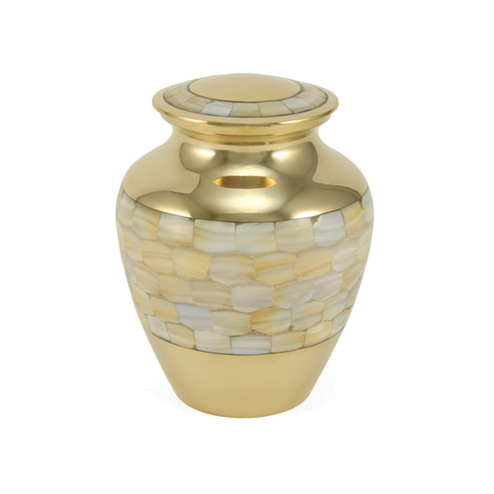 Elite Mother of Pearl, Small Urn