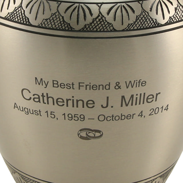 Elite Athena® Pewter, Full Size Urn