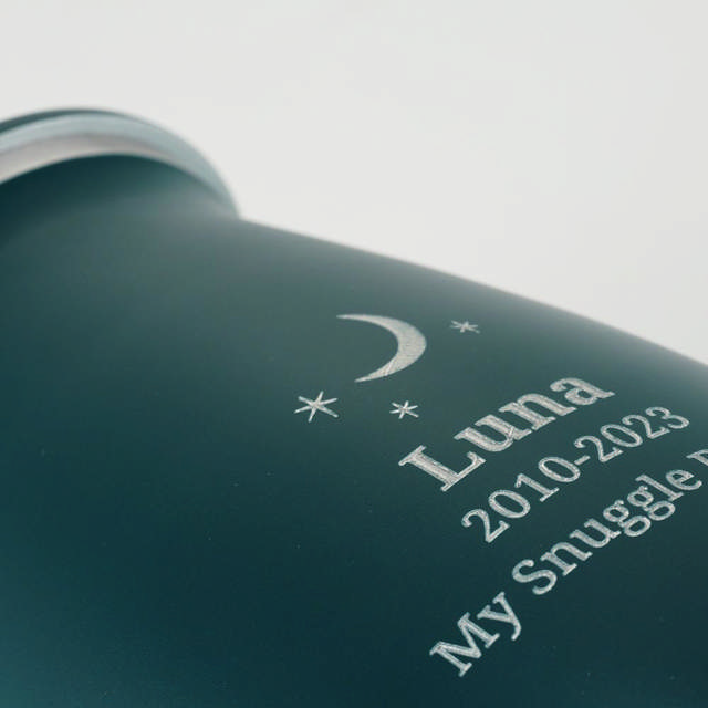 Nouveau Teal Sapphire, Family Pet Urn