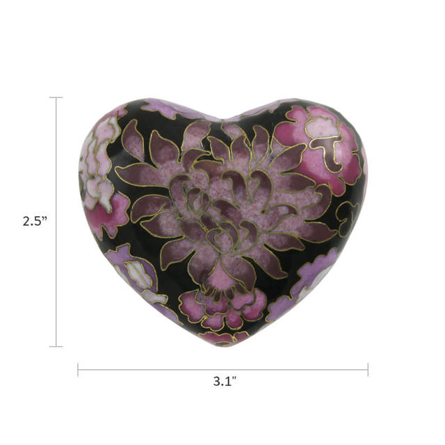 Floral Blush Heart Keepsake