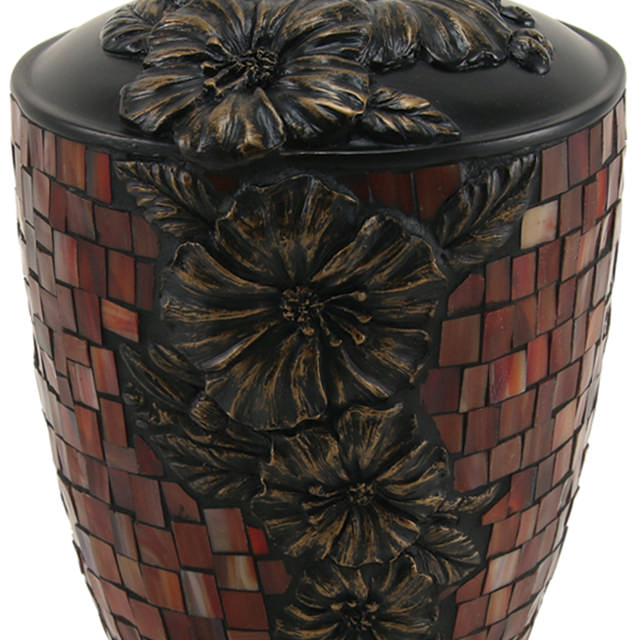 Mosaic Hibiscus, Full Size Urn