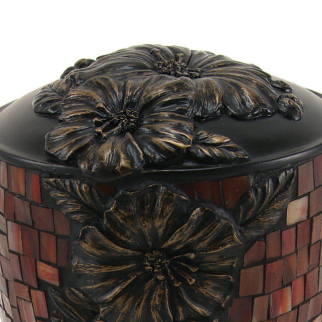 Mosaic Hibiscus, Full Size Urn