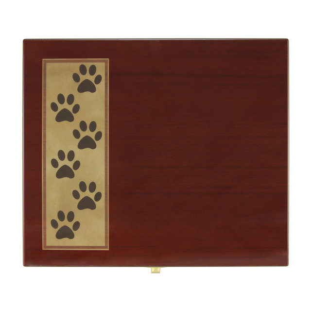 Paw Print Memento Chest