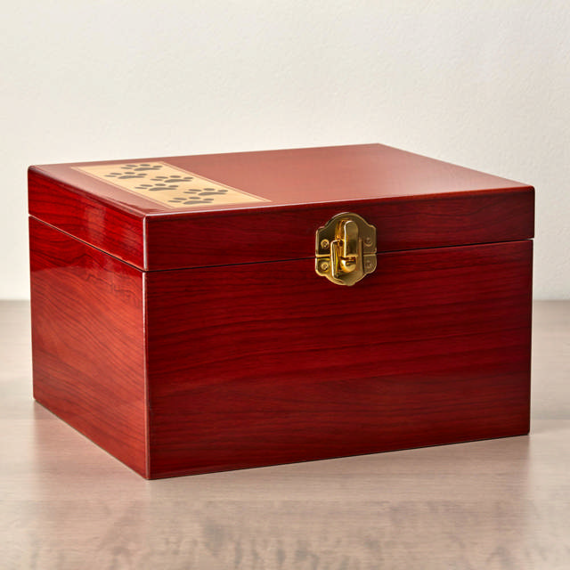 Paw Print Memento Chest