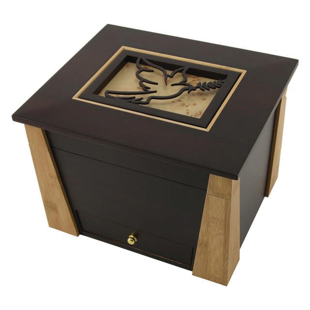 Craftsman Style Memory Chest with Dove