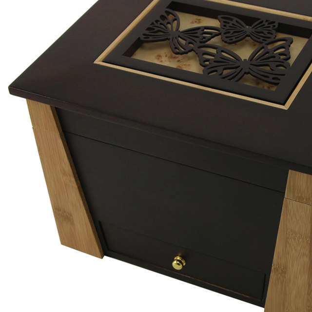 Craftsman Style Memory Chest with Butterflies