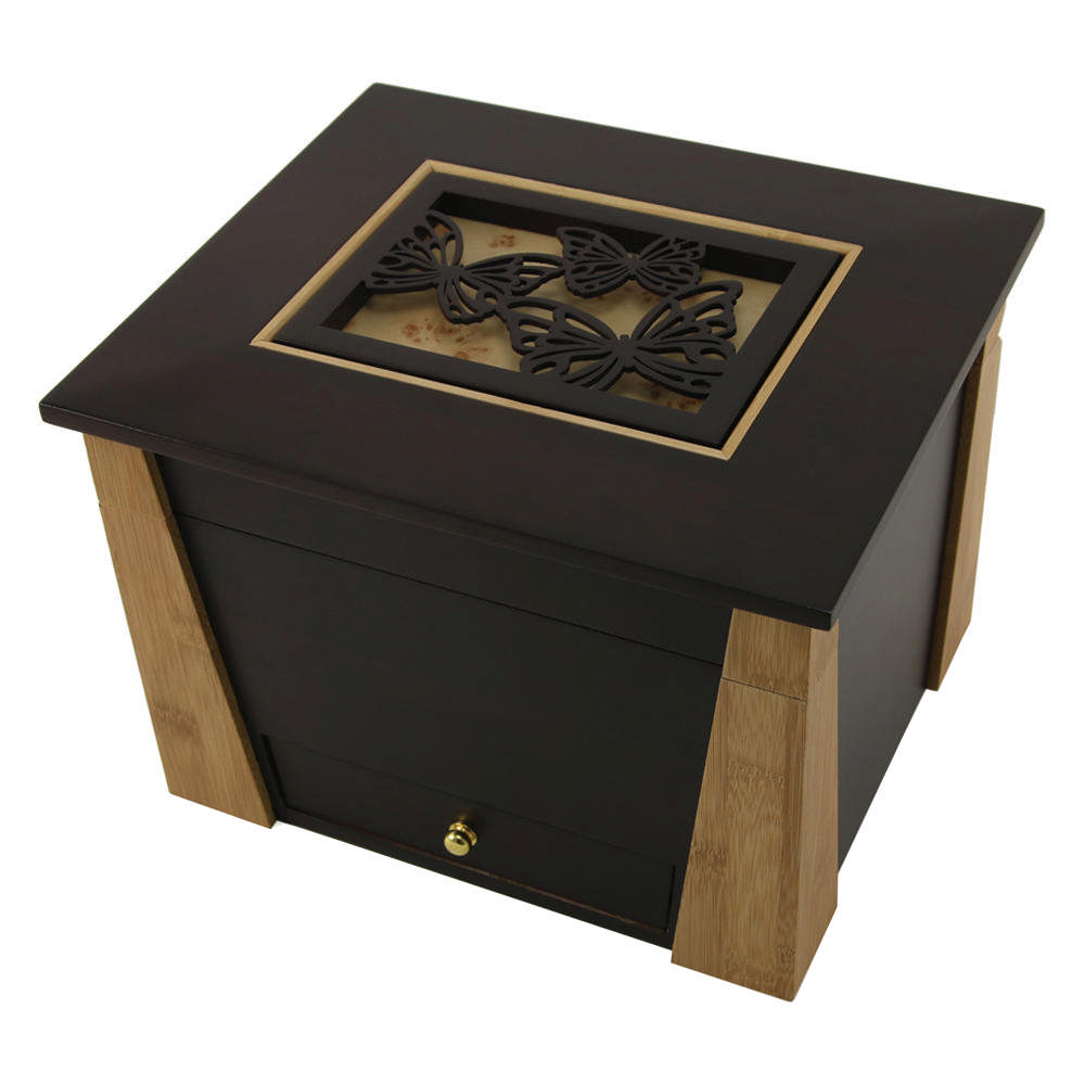 Craftsman Style Memory Chest with Butterflies