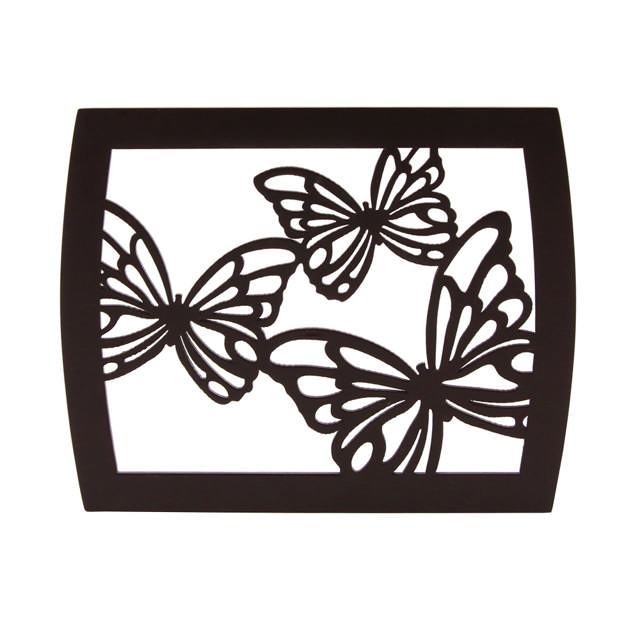 Modern Urn with Butterflies
