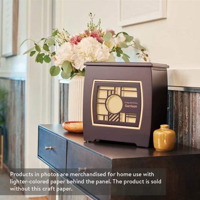 Modern Urn with Geometric