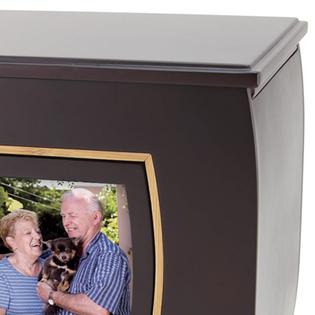 Modern Companion Urn with Photo Frame