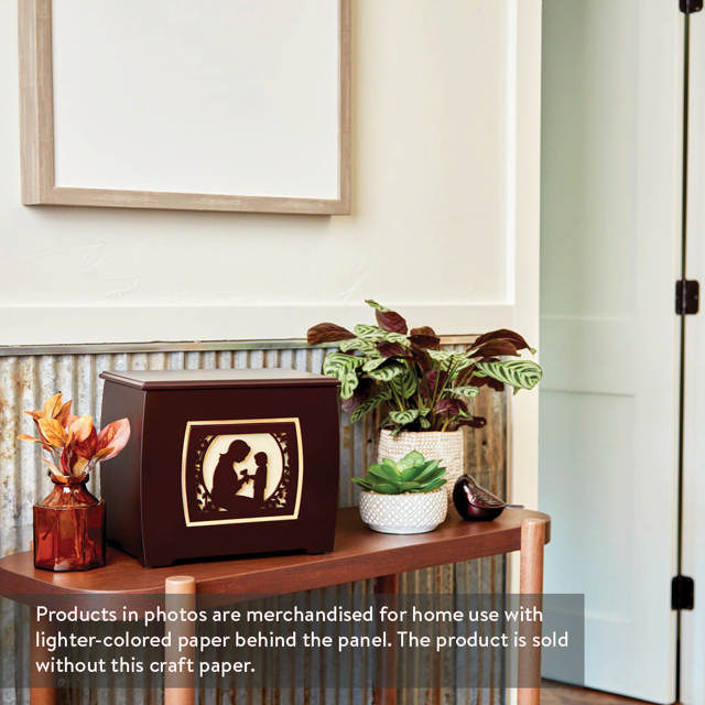 Modern Companion Urn with Mother & Child